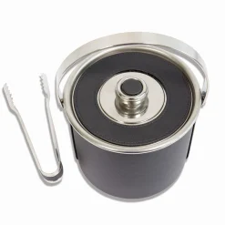 Secchiello per ghiaccio in oro - Serie Cassigoli Nero