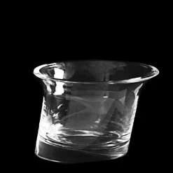 Secchio di cristallo con tappo per ghiaccio