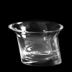 Secchio di cristallo con tappo per ghiaccio