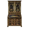 Secretaire nero stile veneziano Venezia '700 Chinoiserie