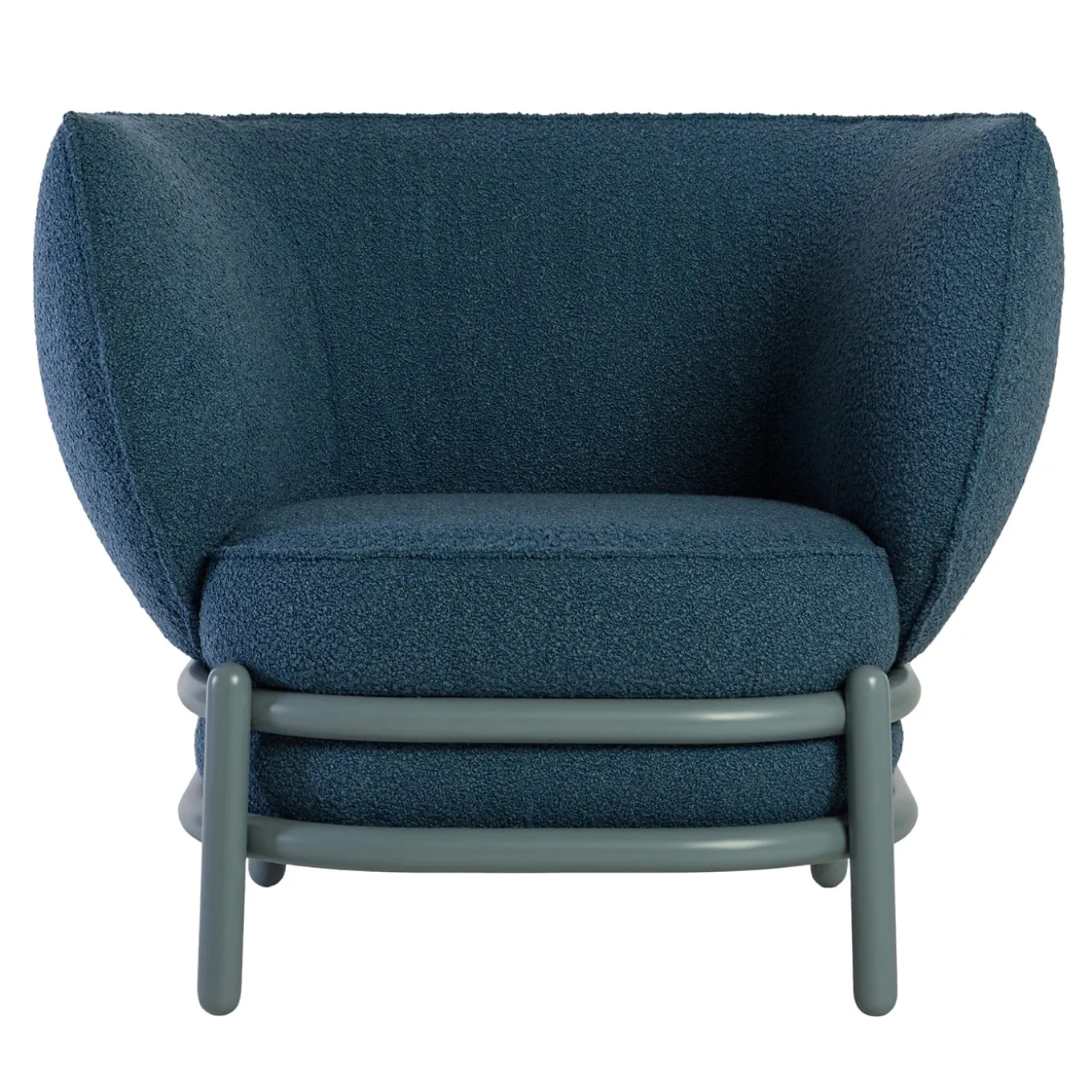 Sedia a sdraio blu Luftballon