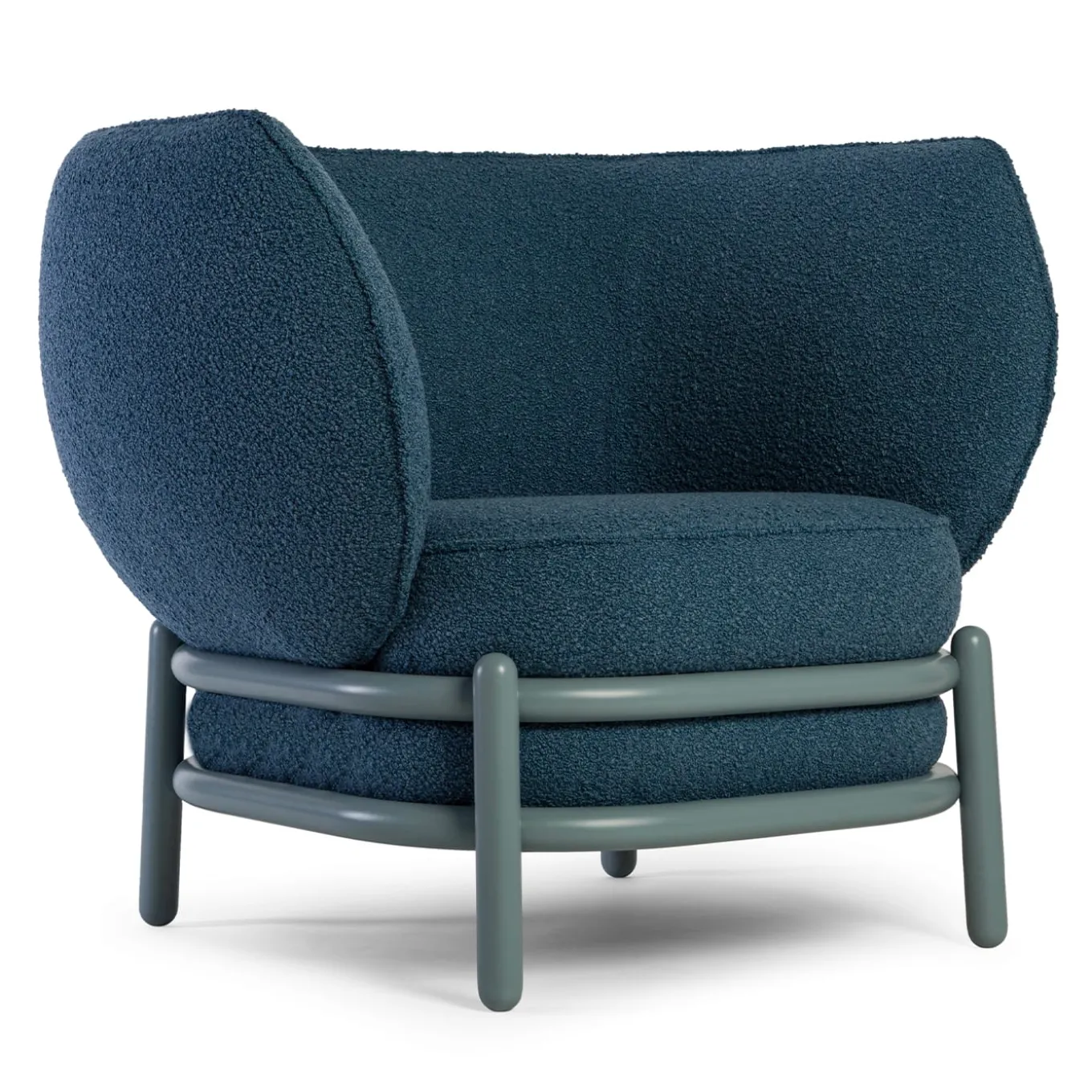 Sedia a sdraio blu Luftballon