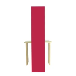 Sedia Cimabue Viva Magenta di Ferdinando Meccani