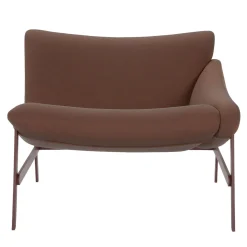 Sedia con braccioli in ruggine con amaca di Debonademeo Studio