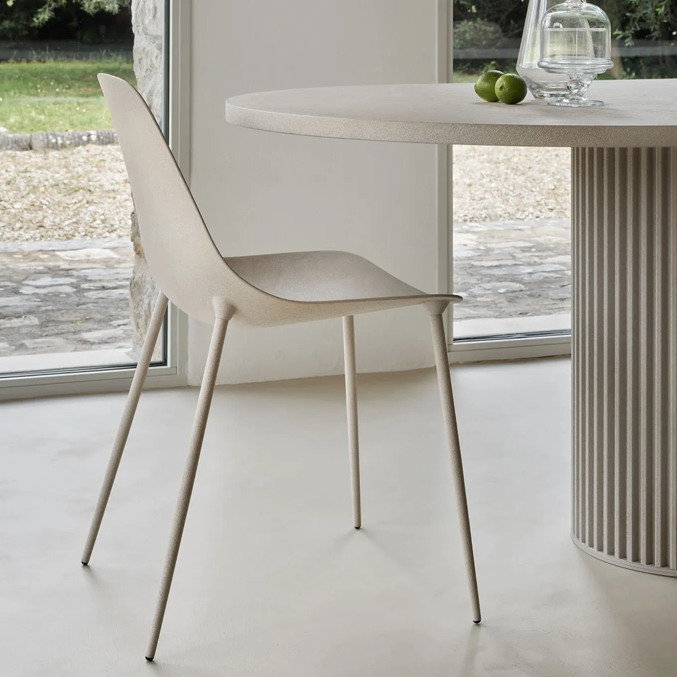 Sedia Corkcrete Beige