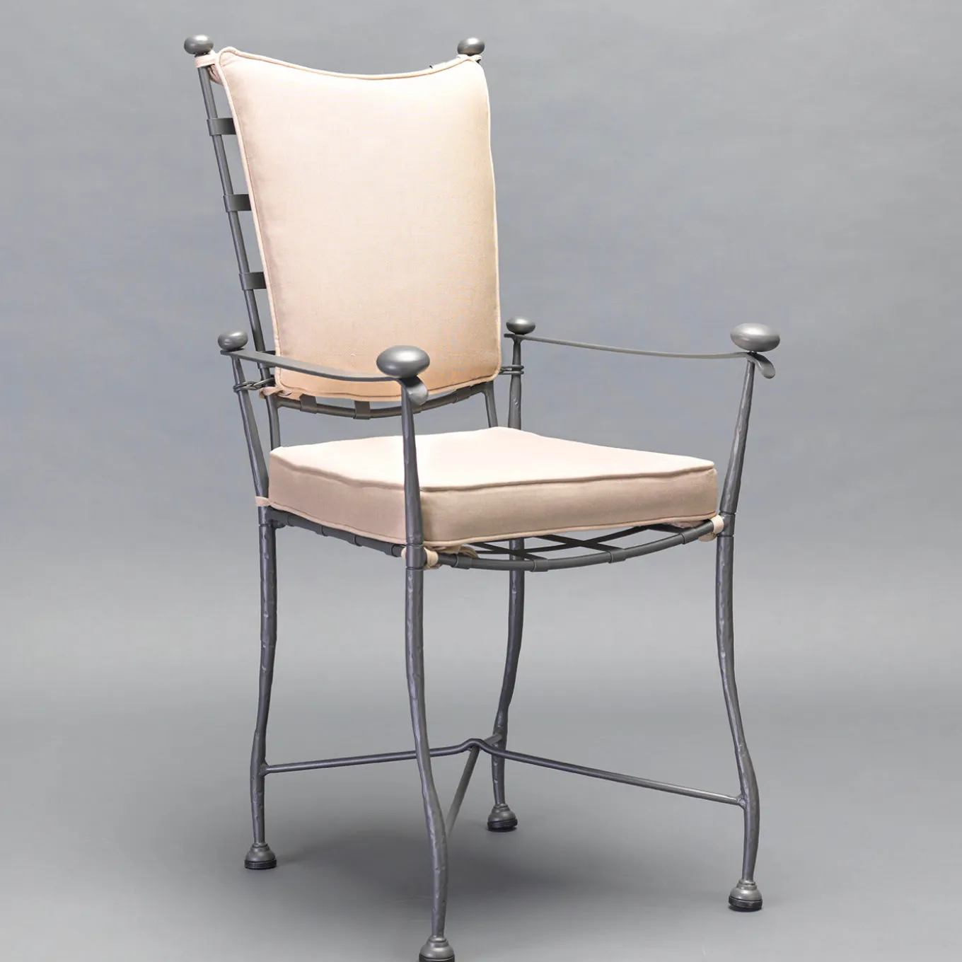 Sedia da esterno Intreccio in acciaio inox