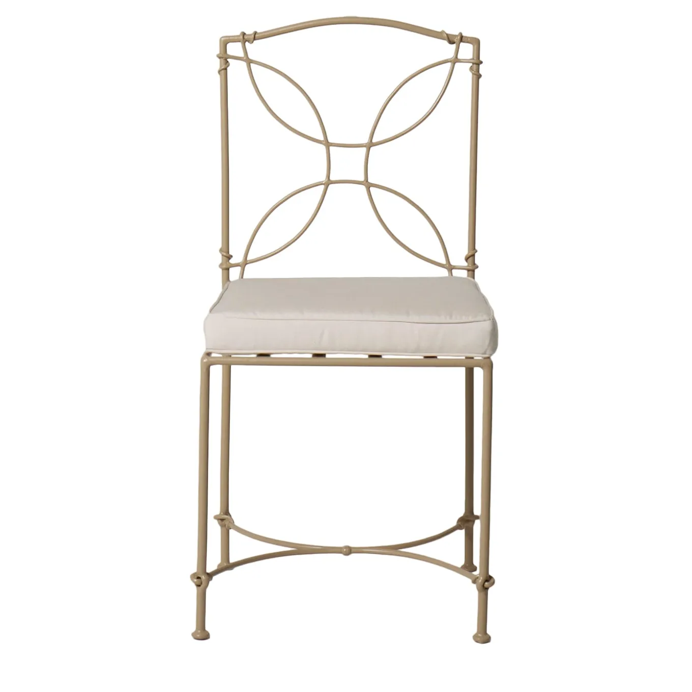 Sedia da esterno Lotus in ferro