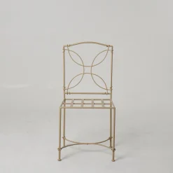 Sedia da esterno Lotus in ferro