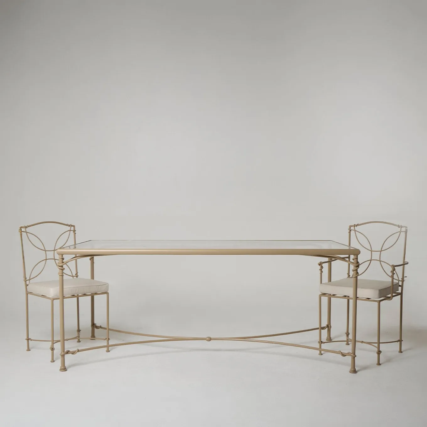 Sedia da esterno Lotus in ferro