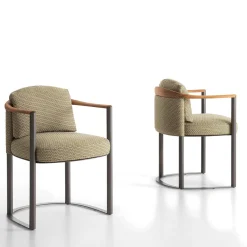 Sedia da esterno Moorea Marina Olive