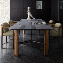 Sedia da esterno Moorea Marina Olive