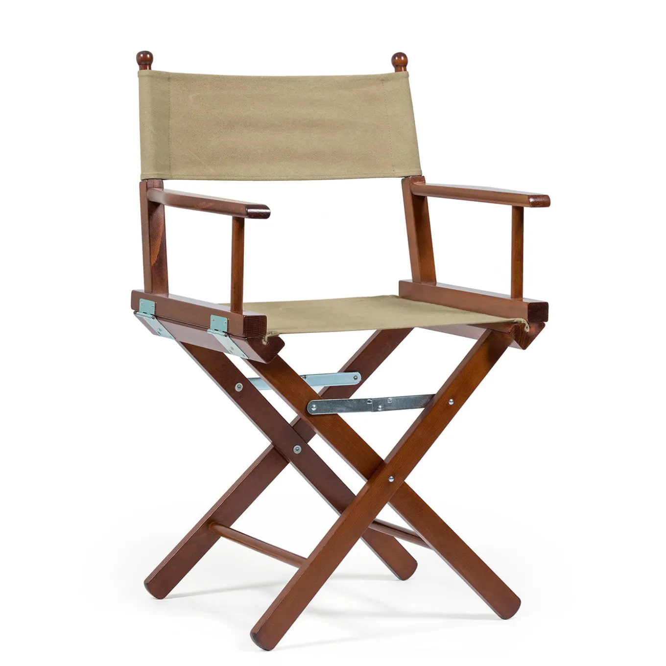 Sedia da regista in verde mimetico