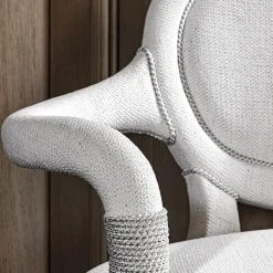 Sedia da salotto Charlie White