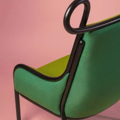 Sedia da salotto Mickey Green di India Mahdavi