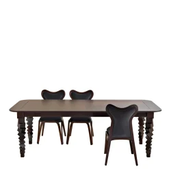 Sedia Daina-up con schienale intero di Nigel Coates