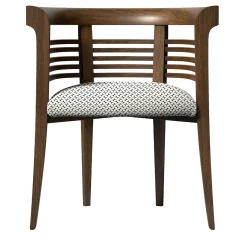 Sedia Dolfin in noce canaletto