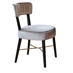 Sedia Elena in bianco e nero