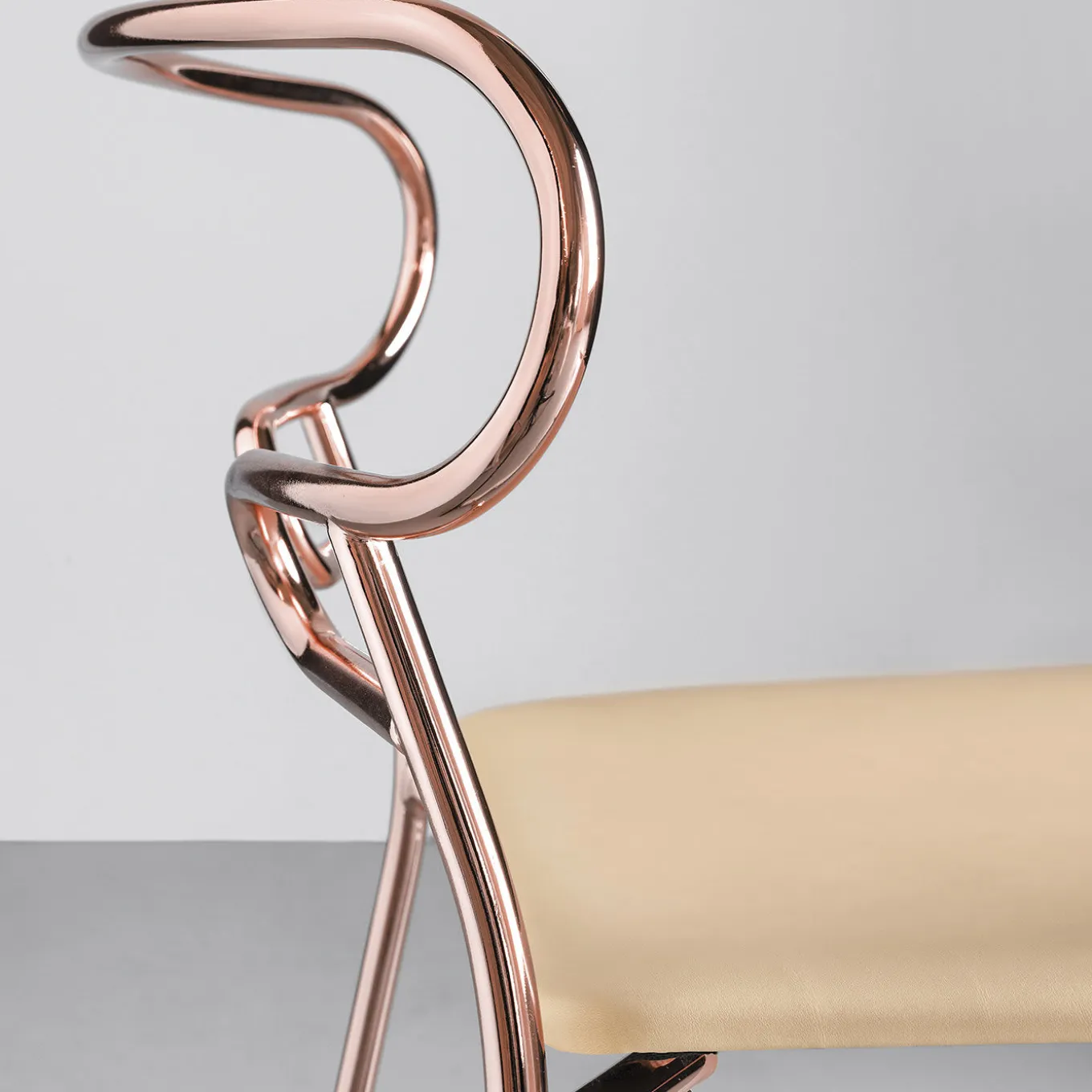 Sedia Genoa Met Copper di Cesare Ehr