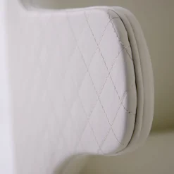 Sedia girevole Soft White