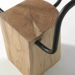 Sedia in legno di cedro da innesto