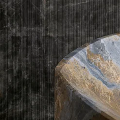 Sedia in marmo Kairo di Karim Rashid