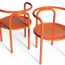 Sedia Locus Solus Orange di Gae Aulenti