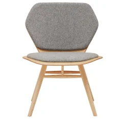 Sedia lounge Edelweiss 297 di Philippe Bestenheider