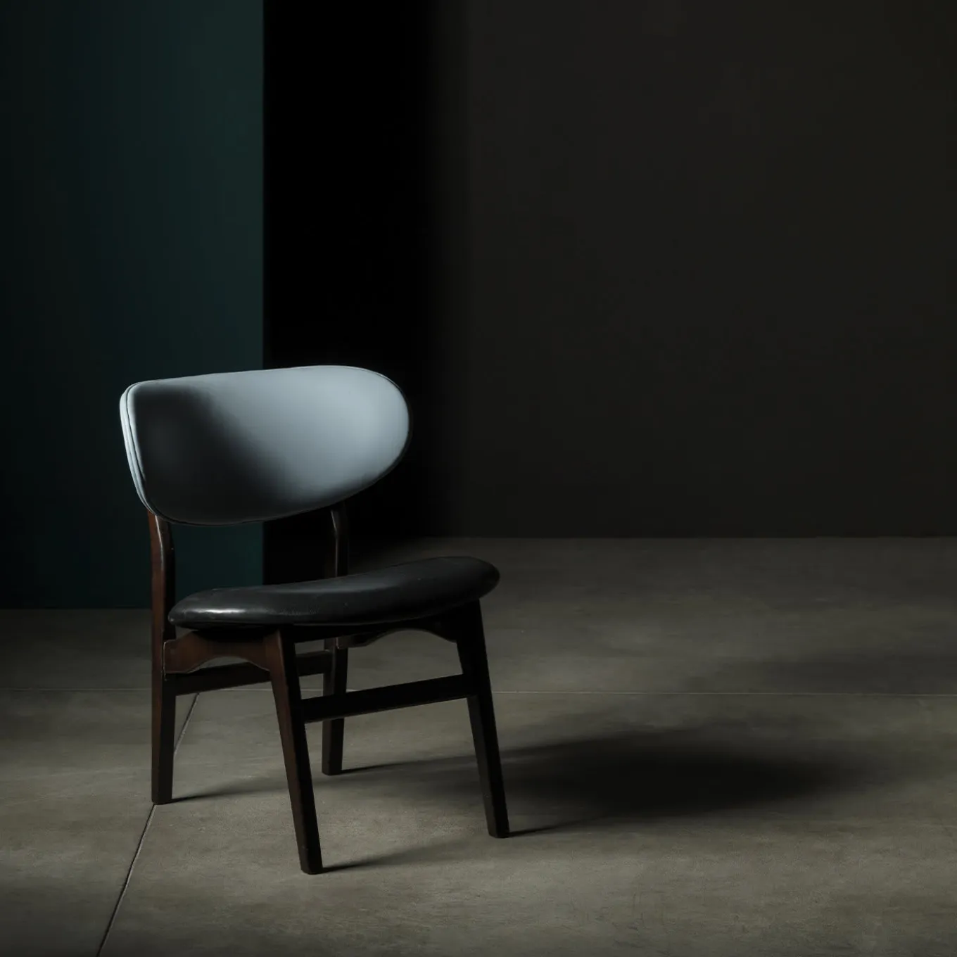 Sedia lounge Little Inga Azzurro