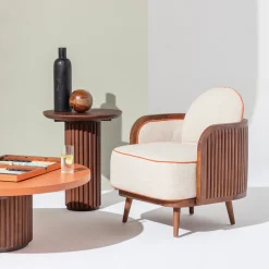 Sedia Lounge per sterni Grissini in legno