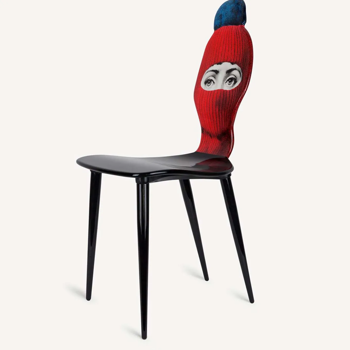 Sedia Lux Gstaad rossa e blu