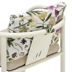 Sedia per esterni Aliya crema di Lorenza Bozzoli