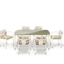 Sedia per esterni Aliya crema di Lorenza Bozzoli