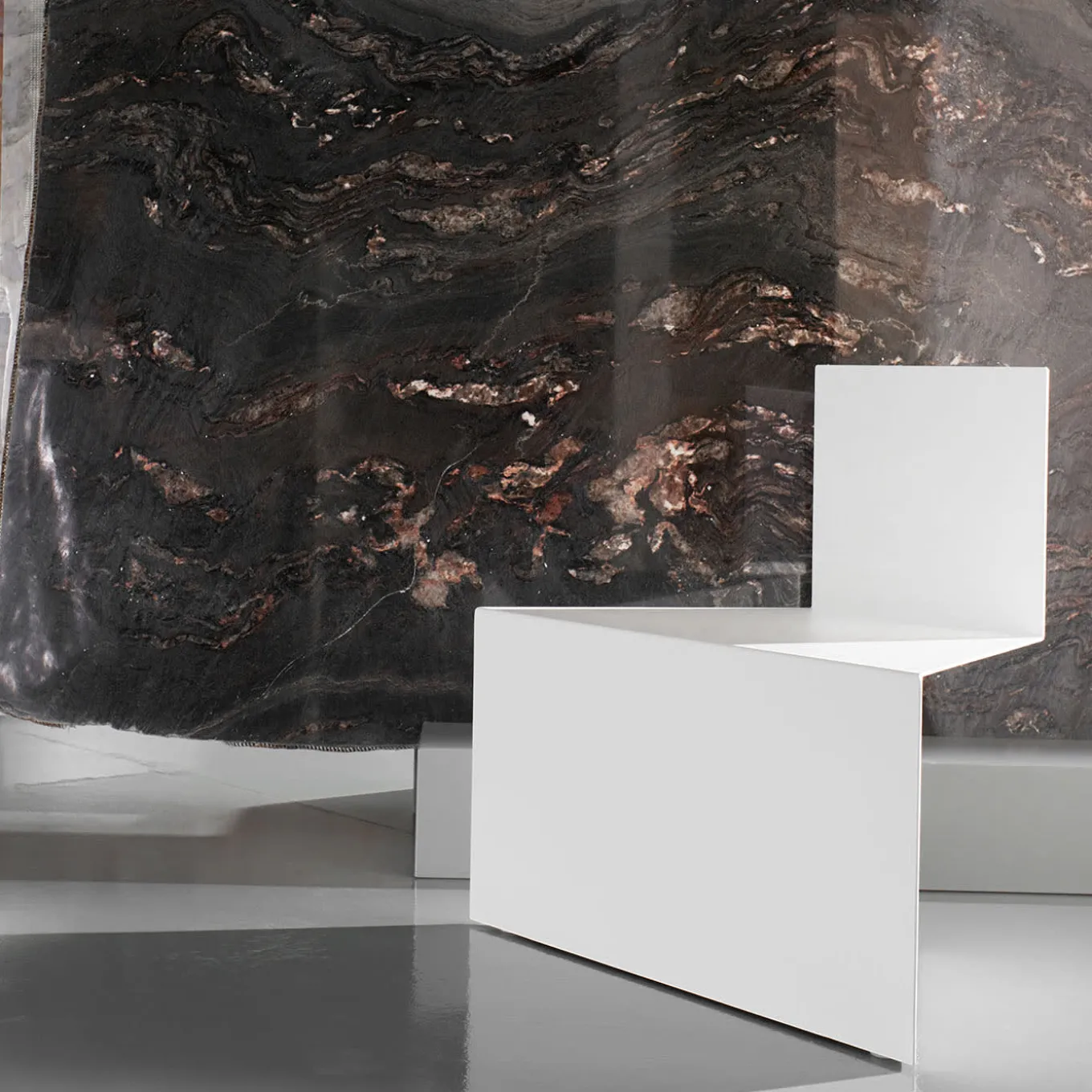 Sedia Seduta White di Antonio Saporito