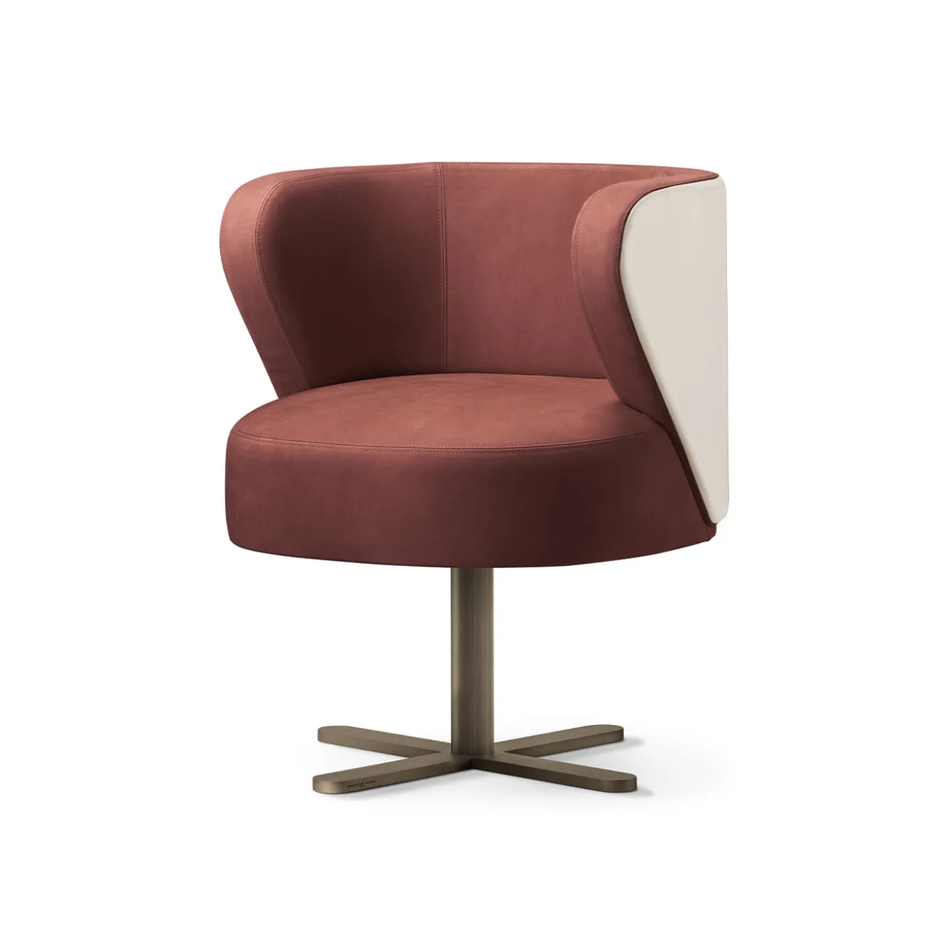 Sedia Spritz In Pelle Rossa Di Lorenza Bozzoli