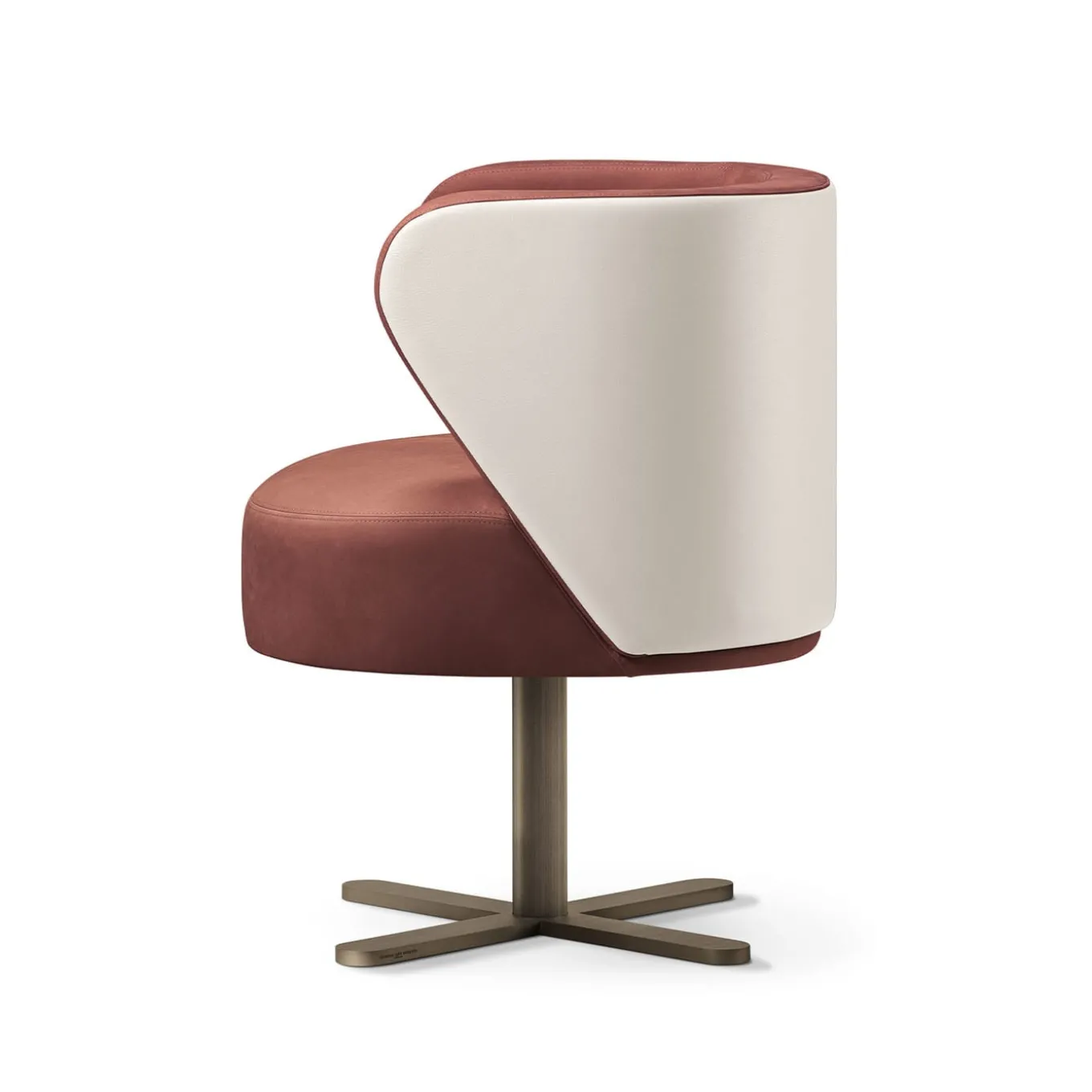 Sedia Spritz In Pelle Rossa Di Lorenza Bozzoli