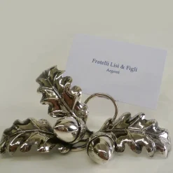 Segnaposto con due ghiande