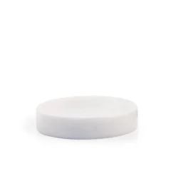 Set da bagno 3 pezzi in marmo bianco