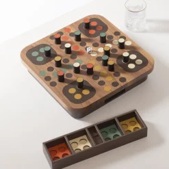 Set da gioco Ludo in legno Delos