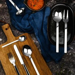 Set da portata Stile 9 pezzi in argento di Pininfarina