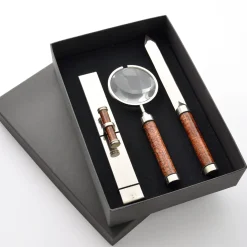 Set da scrivania 3 pezzi Le Lacche di Nino Basso