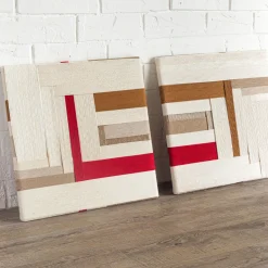 Set di 2 Arazzi Multicolore Ephemera #6