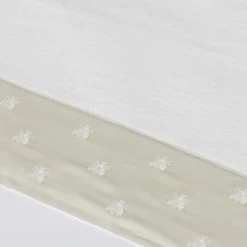 Set di 2 asciugamani in raso avorio Api