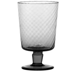 Set di 6 bicchieri a stelo Torsè Piombo