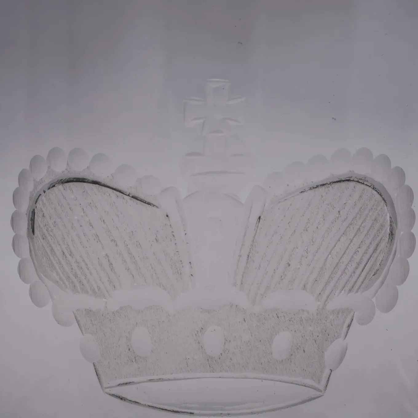 Set di 6 bicchieri da acqua con corona