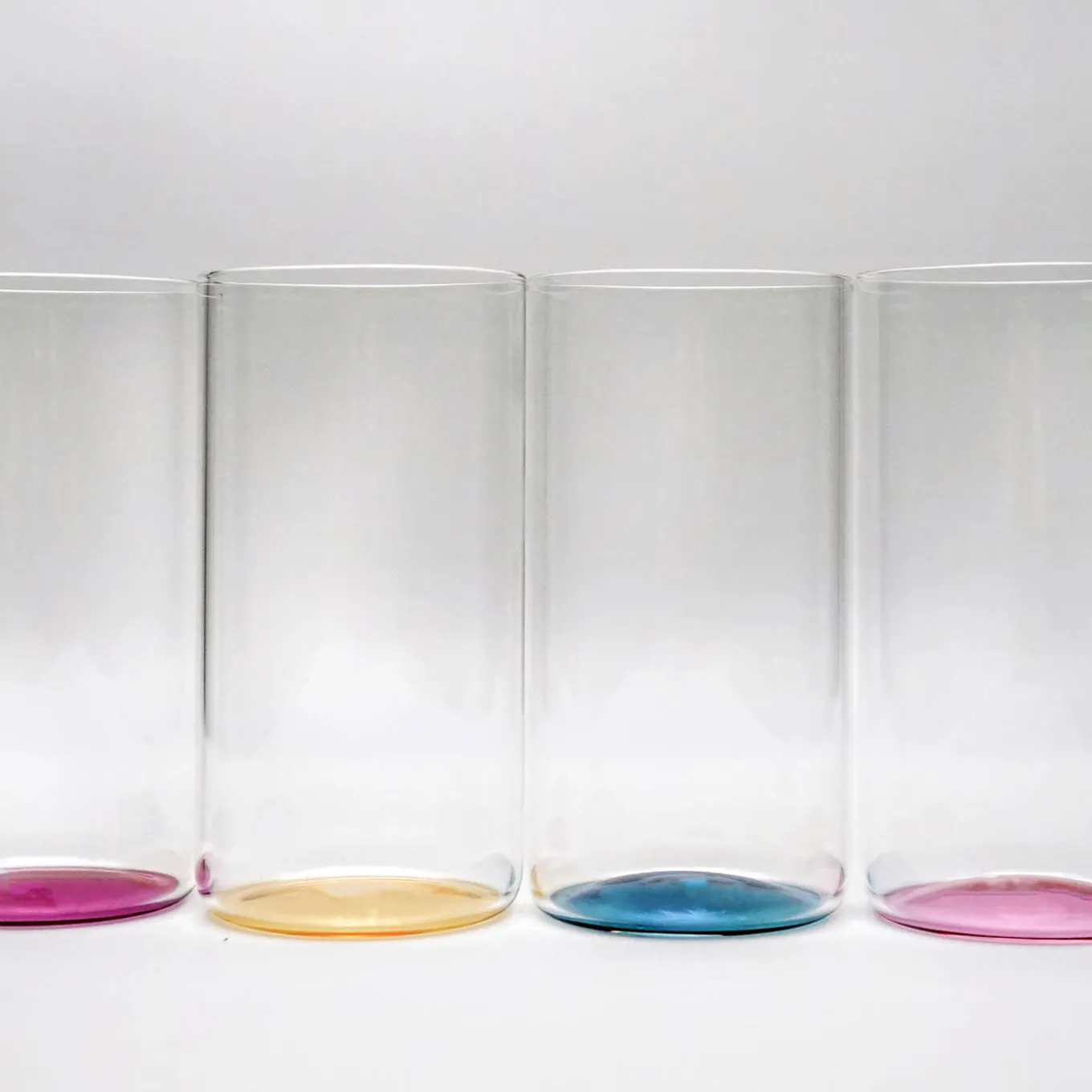 Set di 6 bicchieri da bibita lunghi Iride