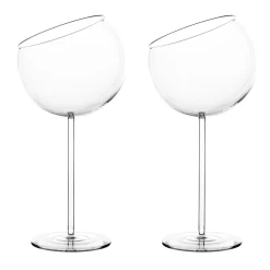 Set di 2 bicchieri da cocktail Xeno con taglio obliquo