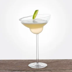 Set di 2 bicchieri da Margarita Margot con taglio obliquo
