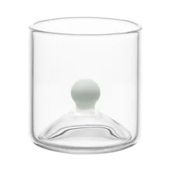 Set di 4 bicchieri da shot Las Chicas in bianco e nero