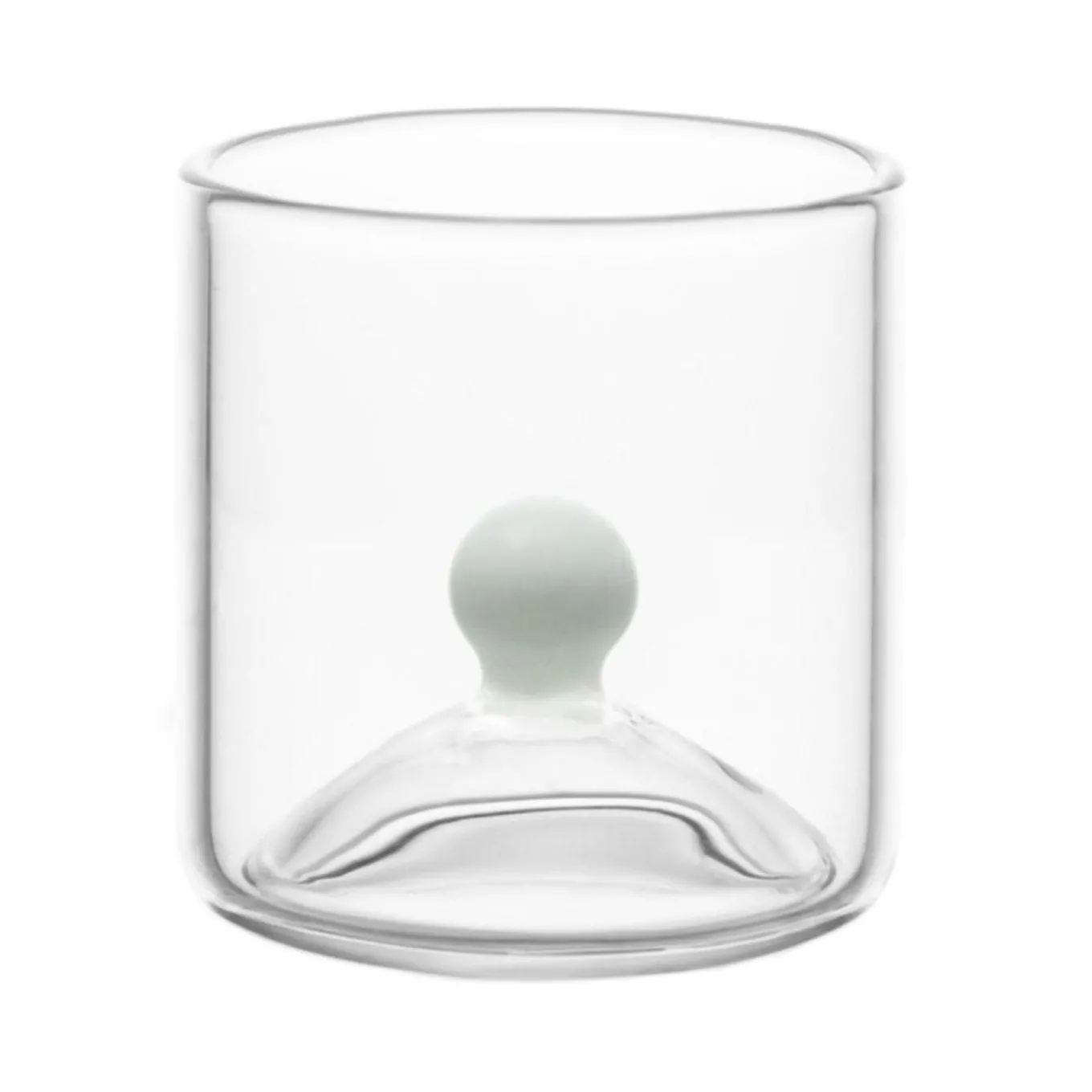 Set di 4 bicchieri da shot Las Chicas in bianco e nero