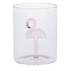 Set di 4 bicchieri Fenicottero